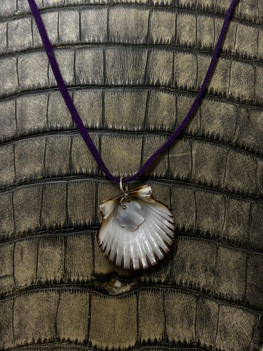 Scallop necklace โ๏ฝก๐ฆน ห ๐ผ ห๏ฝกโ
