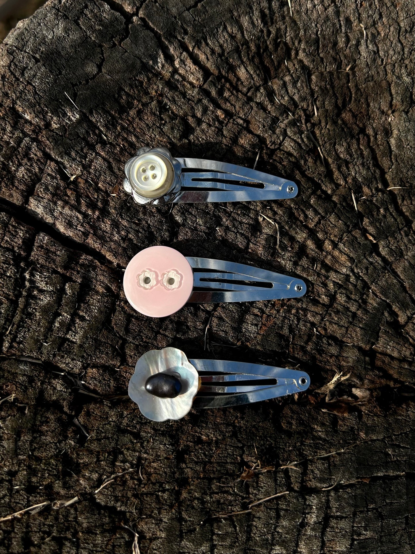 Silver Clip Set ˚°❀⋆.ೃ࿔*:・