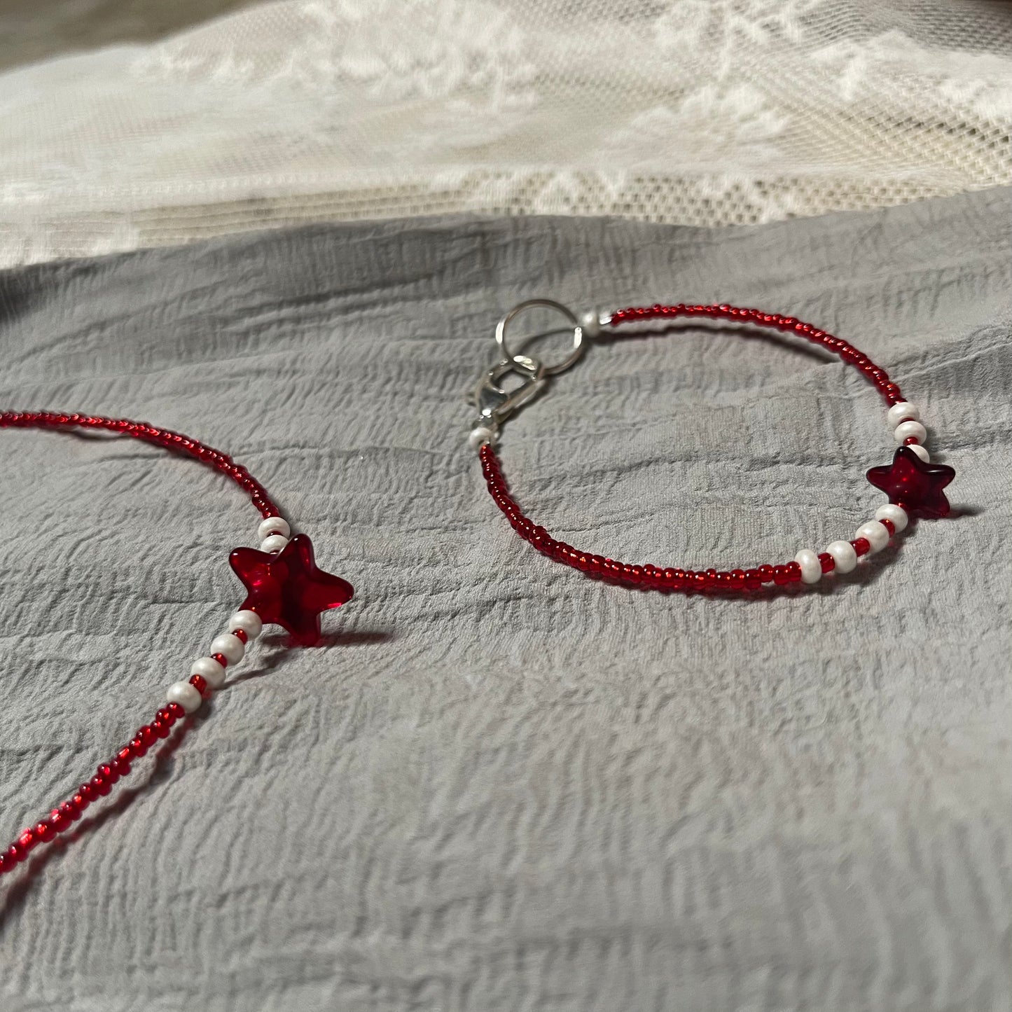 Red Star Girl Bracelet