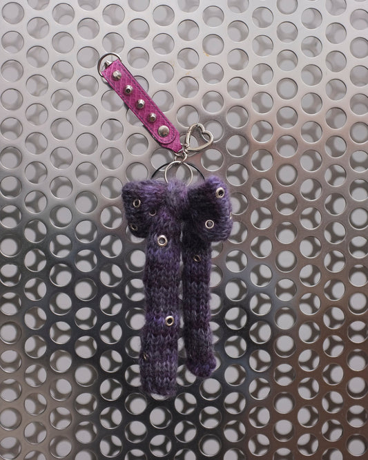 Studded Python Key Chain
