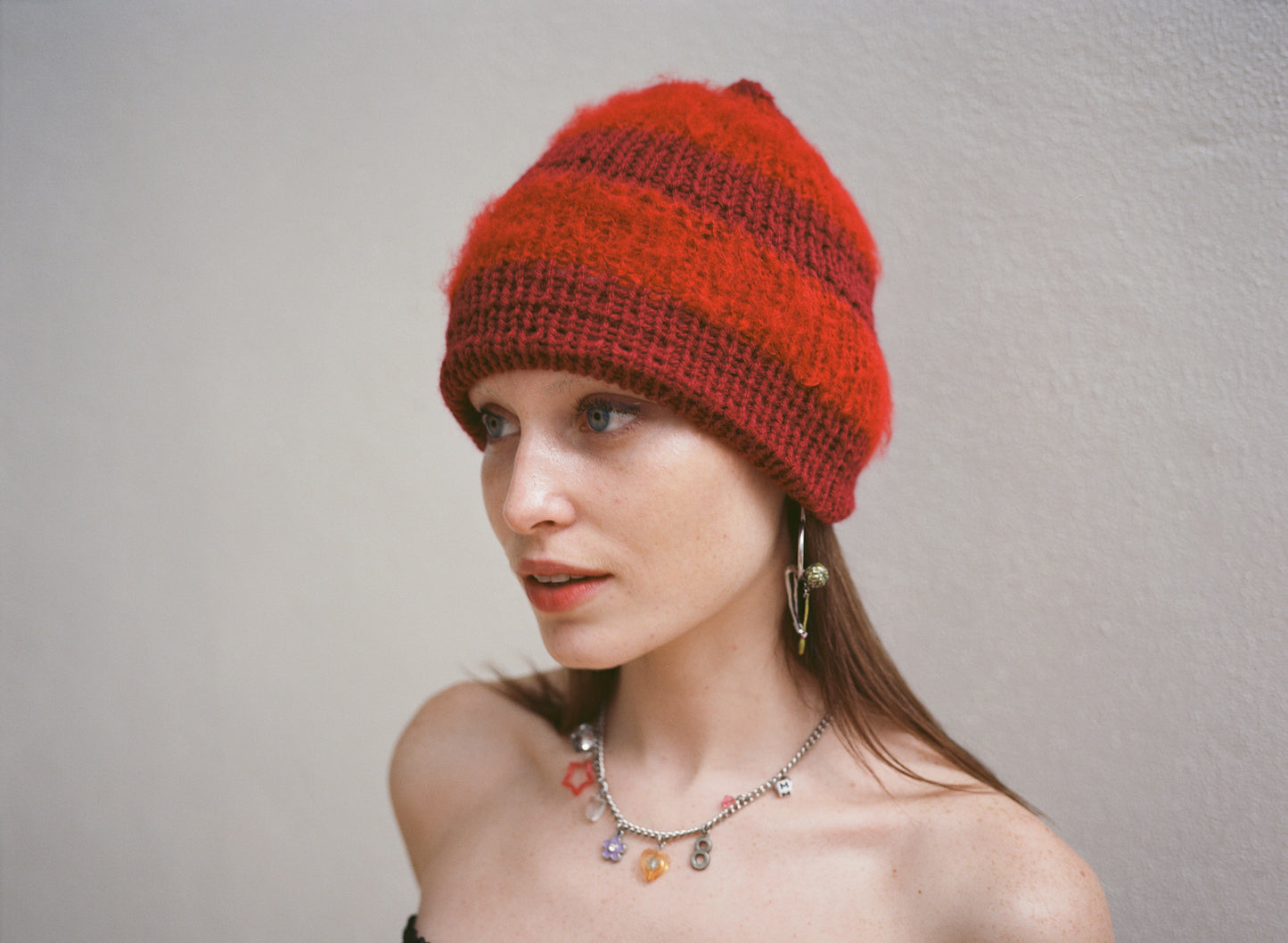 Reversible Striped Beanie