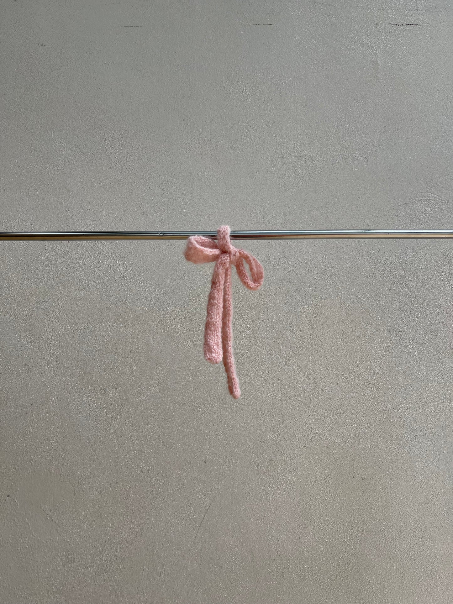 Mohair Bow Neck Tie
