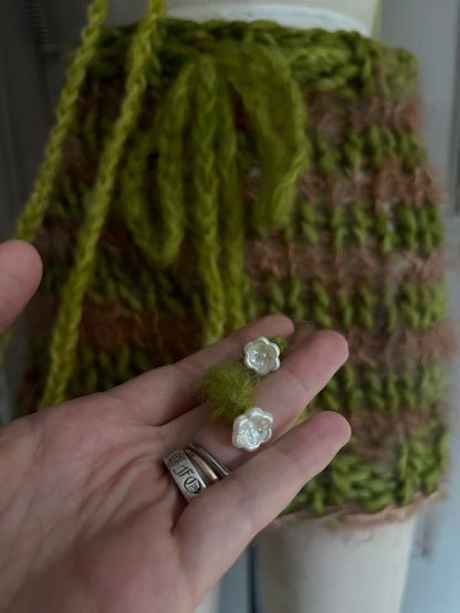 Fuzzy Mini Skirt ૮ ․ ․ ྀིა