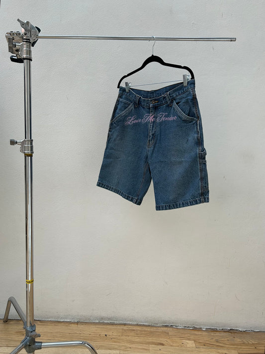 Fragile Denim Shorts