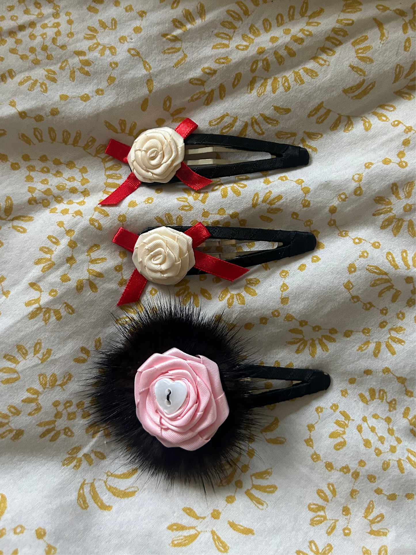 Holiday Hair clip set