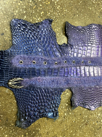 Lilac Brushed Belt