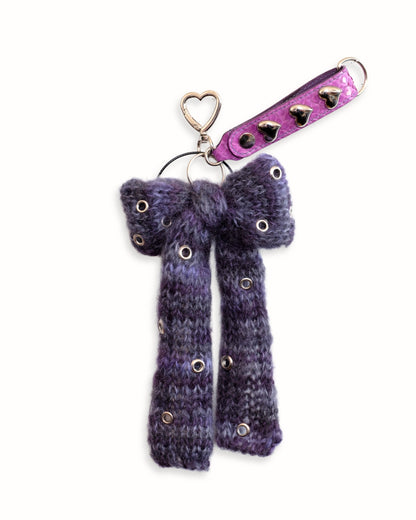Studded Heart Key Chain