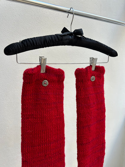 Spiral leg warmers ꩜