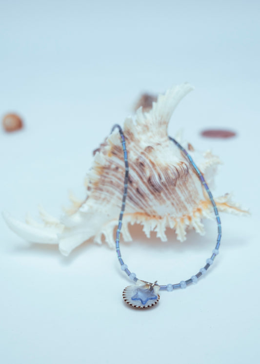 Blue Star Necklace