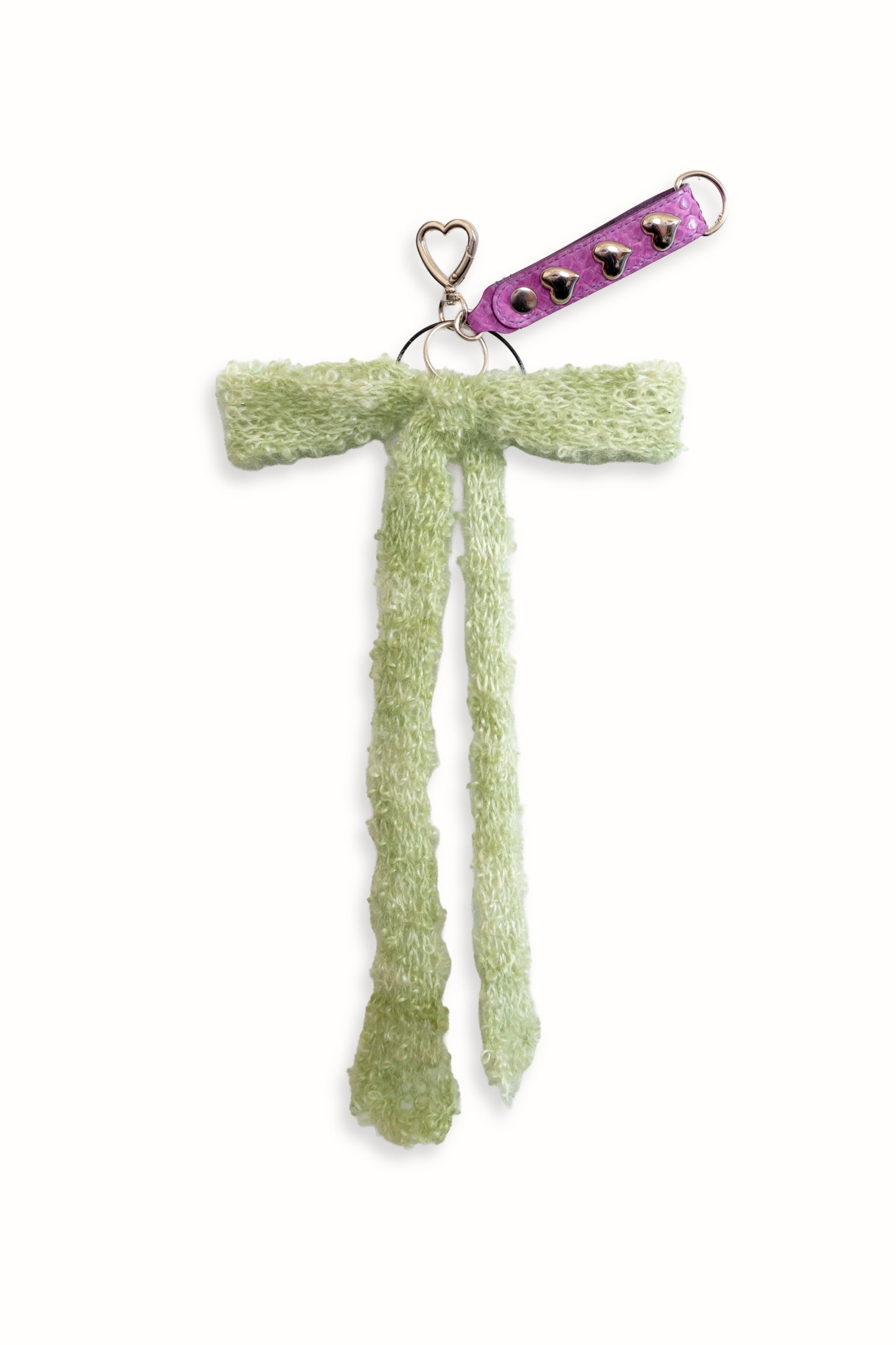 Studded Heart Key Chain