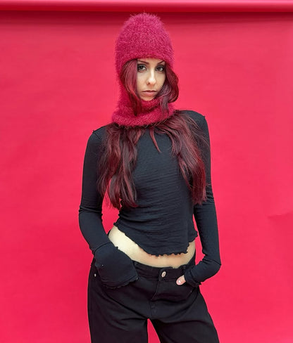 Red fuzzy