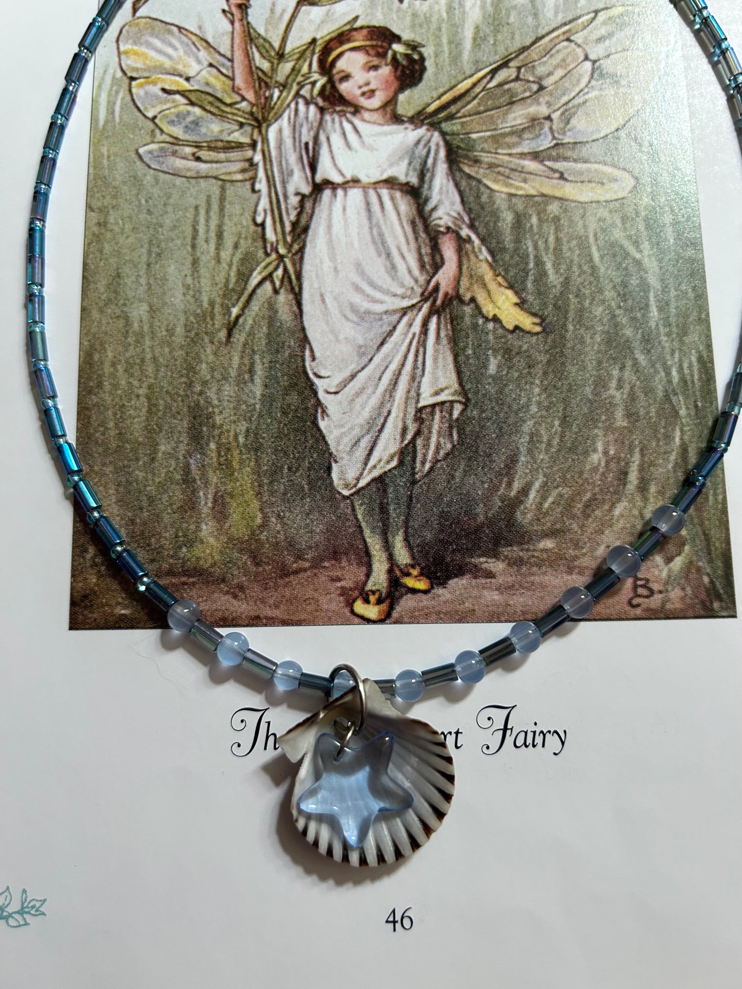 Blue Star Necklace