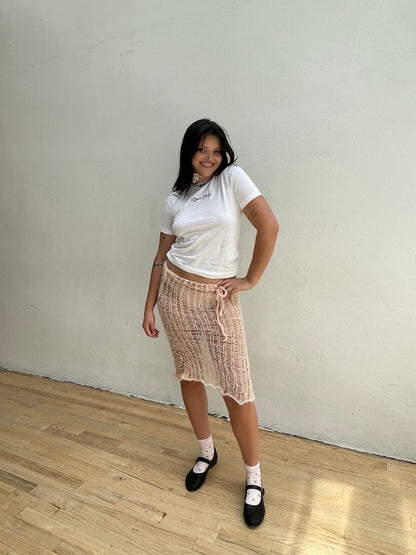 Peach Skirt