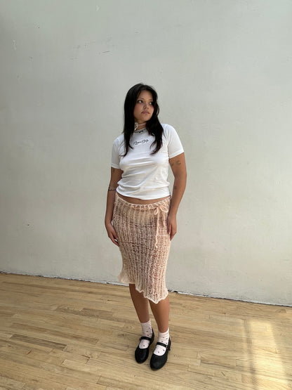 Peach Skirt
