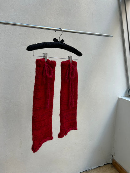 Spiral leg warmers ꩜