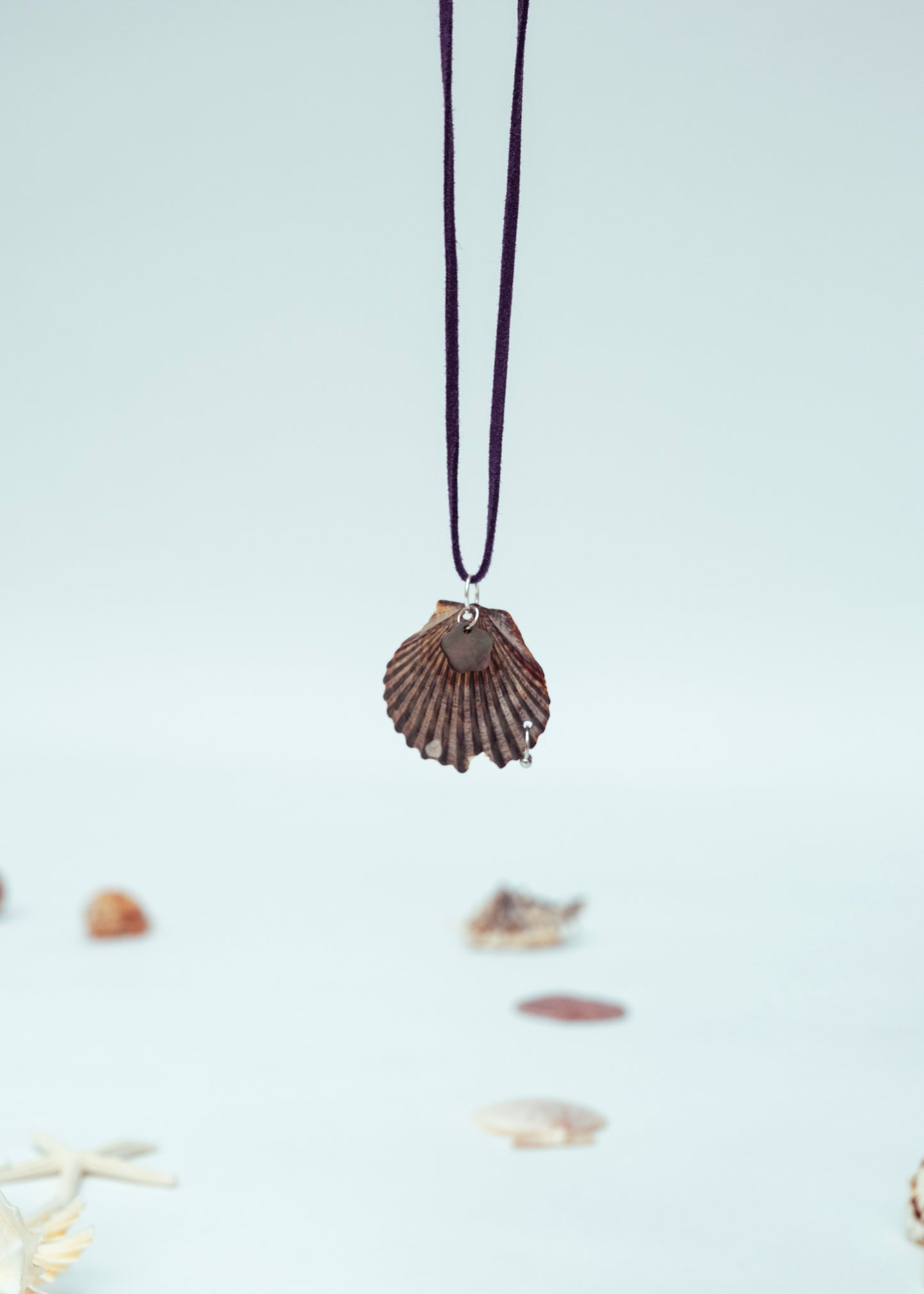 Pierced Shell Necklace
