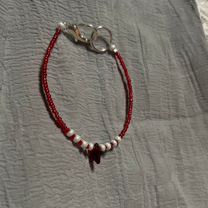 Red Star Girl Bracelet