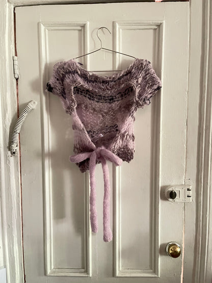 Mixed Lavender Top