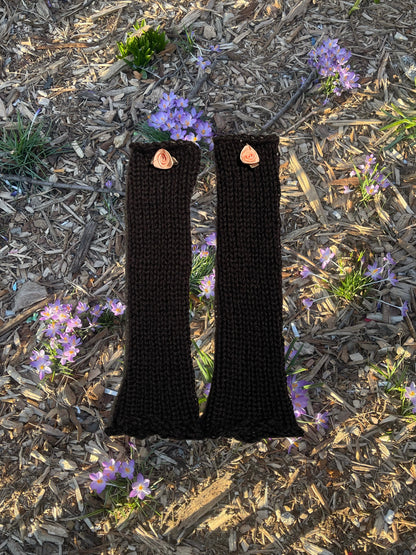 Rosette Wool Hand Warmers