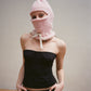 Pink Angel Hair Balaclava