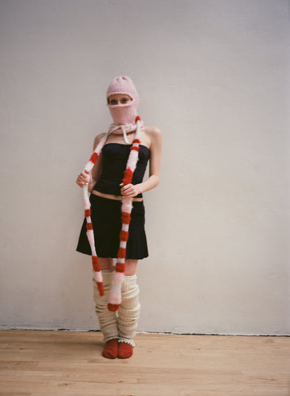 Pink Angel Hair Balaclava
